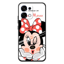 Эксклюзивный чехол для OPPO A6 Pro (AlphaPrint - Мультяшные) – Маус Минни