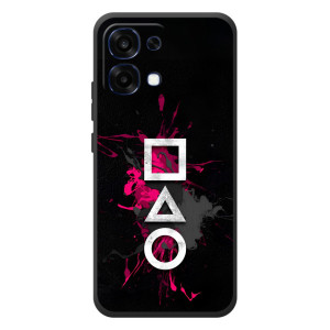 Чехол Гра в кальмара для OPPO A6 Pro