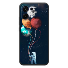 Космические Чехлы для ОППО А6 Про (VPrint) – Планеты шарики