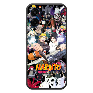 Купить Чехлы на телефон с принтом Anime для OPPO A6 Pro (Наруто постер)