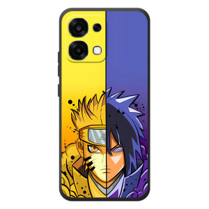 Купить Чехлы на телефон с принтом Anime для OPPO A6 Pro (Naruto Vs Sasuke)