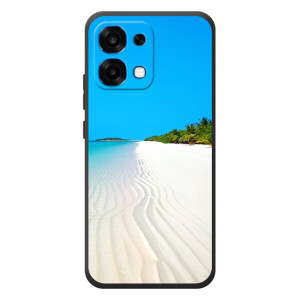 Летний Чехол на OPPO A6 Pro – Море песок