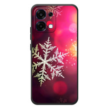 Новорічні Чохли для OнPO A6  Про (VPrint) (Сніжинка)