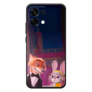 Силиконовый чехол с принтом Зоотрополіс для OPPO A6 Pro – Главные герои