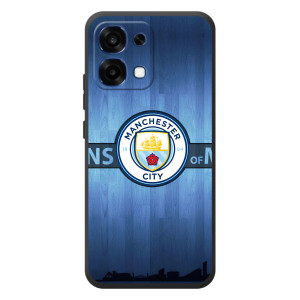 Силиконовые Чехлы принт Футбол на OPPO A6 Pro – ManCity