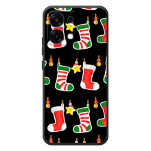 Силіконовий бампер на різдво для OPPO A6 Pro (Різдвяні подарунки)