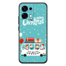 Силіконовий бампер на різдво для OPPO A6 Pro (Різдвяний настрій)