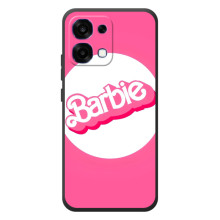 Силіконовый Чохол Барбі фільм на OPPO A6 Pro (Лого Барбі)
