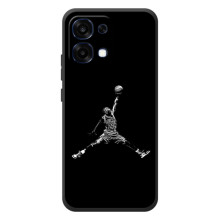 Силіконовый Чохол Nike Air Jordan на ОРО A6 Про (Джордан)