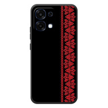 Силіконовый Чохол на OPPO A6 Pro – Червона вишиванка