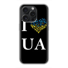 Силиконовый Чехол на OPPO A6 Pro (Я-Украина) (I Love UA)