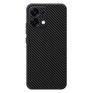 Текстурный Чехол для OPPO A6 Pro – Карбон