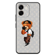 Брендновые Чехлы для OPPO A6 - (PREMIUMPrint) (Мишка Луи)