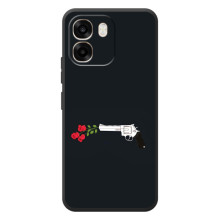 Чехлы (ART) Цветы на OPPO A6 (VPrint) (Неожиданные цветы)