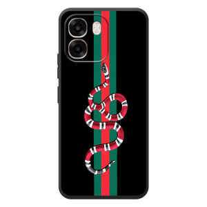 Чохли бренд ГУЧЧІ для OPPO A6 – Змій Гуччі