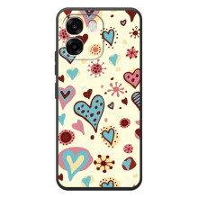 Чехлы для любимой на 

ОППО А6
 (VPrint) (Сердечки)