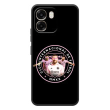 Чехлы для 

ОППО А6
 - Лео Месси Маями (Месси в лого)