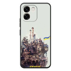 Чехлы на военную тематику для OPPO A6 – Азовсталь