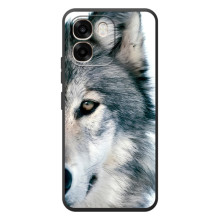 Чехлы с картинками животных OPPO A6 (Волк)