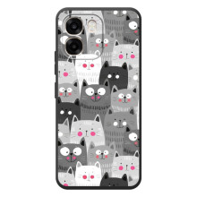 Чехлы с Котиками для OPPO A6 (VPrint) (Рисованные котики)