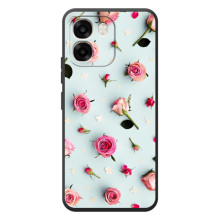Чехлы с принтом Розочки для OPPO A6