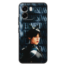 Чехлы с принтом Уэнсдей на OPPO A6 – Уэнздей с ушками