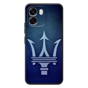 Чехлы с тематикой "Крутые машины" на OPPO A6 – Лого Maserati