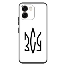 Чехлы для OPPO A6  Укр. Символика (AlphaPrint) (ЗСУ герб)