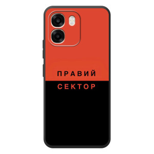 Чехлы УПА (Красно-Чёрный) на OPPO A6 – Правый Серктор