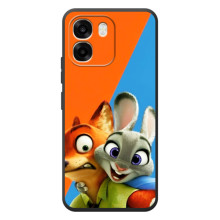 Чехлы ЗВЕРОПОЛИС для OPPO A6 – Ник и Хопс