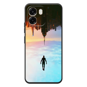 Чохол з людиною павуком для OPPO A6 - (AlphaPrint)