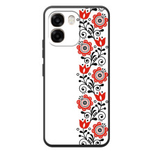 Чехол для Патриота Украины OPPO A6 - (AlphaPrint) (Яркая вишиванка)