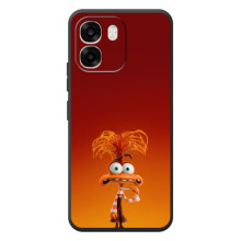 Чехол Головоломка для OPPO A6 - (AlphaPrint) (Тревожность)