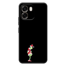 Чехол ГРИНЧ для 

ОППО А6 
 (Гринч на чорном)