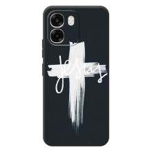 Чехол для OPPO A6 (AlphaPrint) - (Христианские) (Иисус)