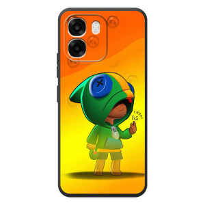 Чохол Бравл Старс для OPPO A6 – LEON в кофті
