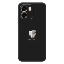 Чехол Майнкрафт на OPPO A6 (AlphaPrint) Minecraft (Овечка Майнкрафт)