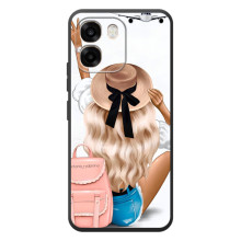 Чехол с печатью для OPPO A6 - (Мода) (AlphaPrint) (Путешествие)