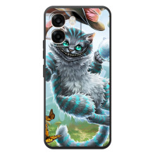 Бампер с изображением Котиков для 

ОППО А6 
 – Чеширский  КОТИК