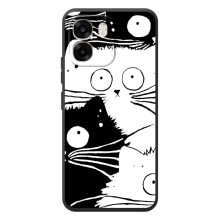 Бампер с изображением Котиков для 

ОППО А6 
