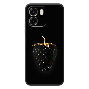 Чехол с изображением  вкусной еды для OPPO A6 – Чёрная клубника