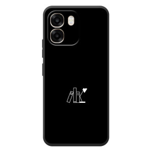 Чехол с картинками на черном фоне для OPPO A6 – Книжки