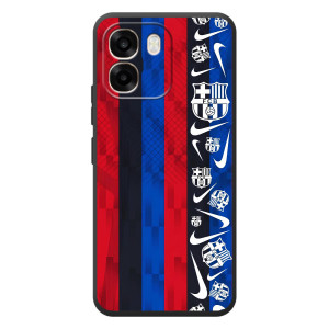 Чехол для OPPO A6 (Барселона) – Фанат Барсы