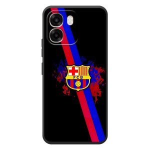 Чехол для OPPO A6 (Барселона) – Лого Барсы