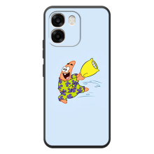 Чехол с картинкой Патрик на OPPO A6 (Патрик с подушкой)