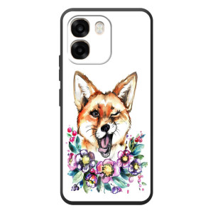 Чехол с Лисичкой для OPPO A6 – Хитрая лиса