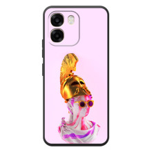 Чехол с Прикольным принтом на OPPO A6 – АРТ Статуя