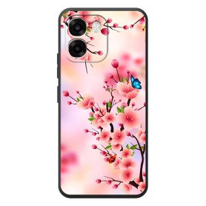 Чохол з картинкою Сакури на OPPO A6 – Метелики на сакурі