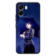 Силиконовый чехол с картинкой для OPPO A6 – Венсдей