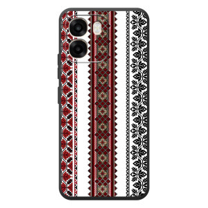 Силиконовый Чехол на OPPO A6 с картинкой Вышиванки – Вышиваночки
